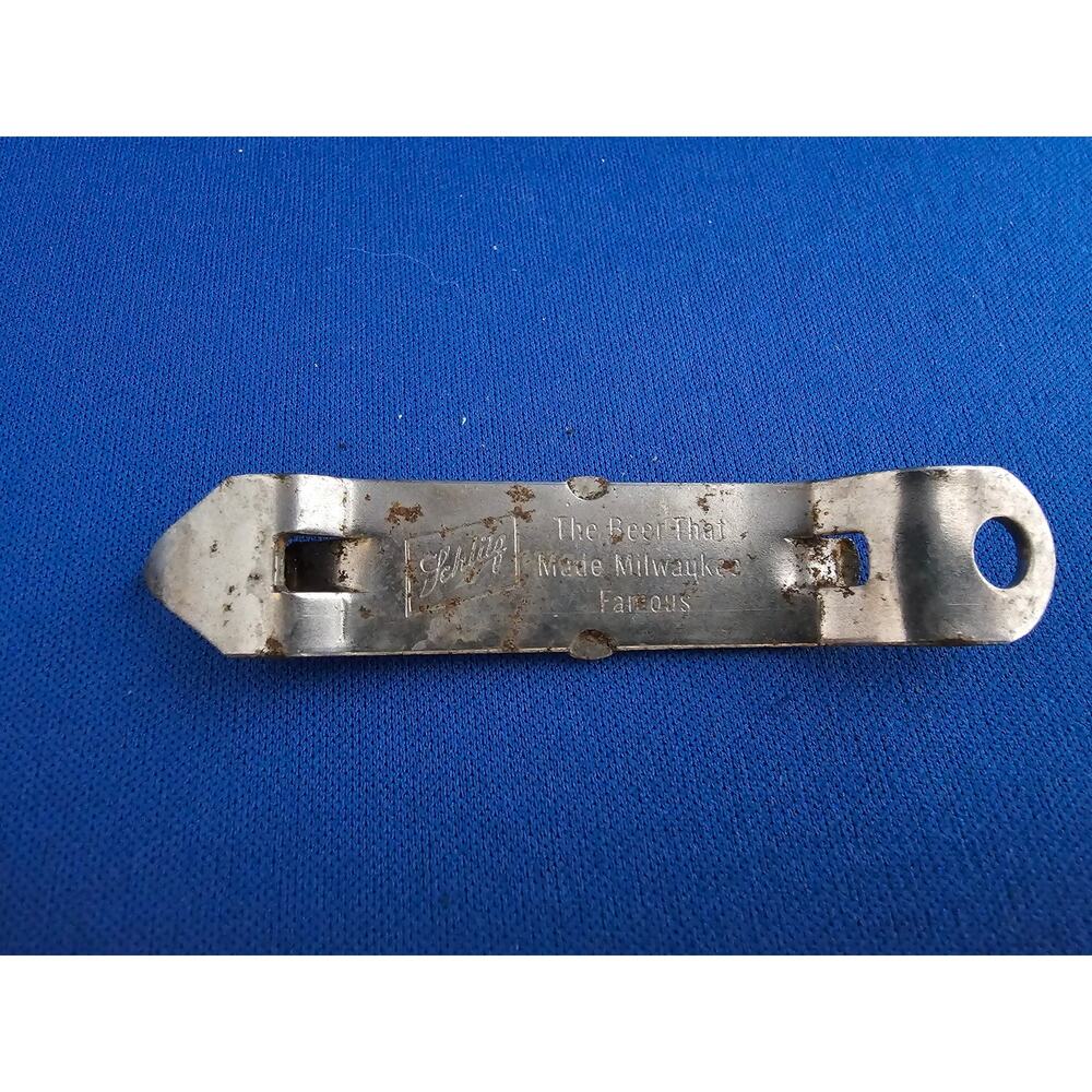 Vintage Schlitz Beer Bottle Opener - Milwaukee - 3-1/2"